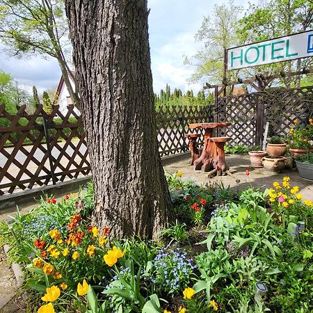 Landhotel "Zum Ersten Siedler" Brieselang Eksteriør bilde